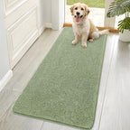 OLANLY Dog Door Mat for Muddy Paws 70x32, Super Absorbent Chenille Mud Mat by OLANLY