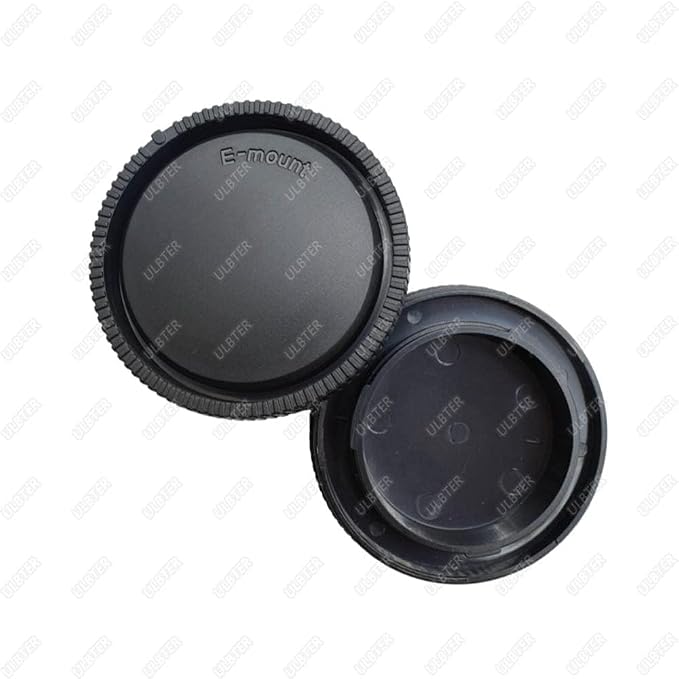 Body Cap + Rear Lens Cap Cover for Sony Alpha E Mount A7R V A7R IV A7R III A7R - Image 2