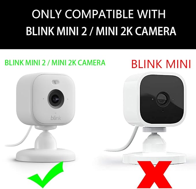 Teccle Window Mount for Blink Mini 2k / 2, Through Glass Use Blink Indoor Camera - Image 2