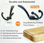 Dseap Coat Rack Wall Mount - Image 4