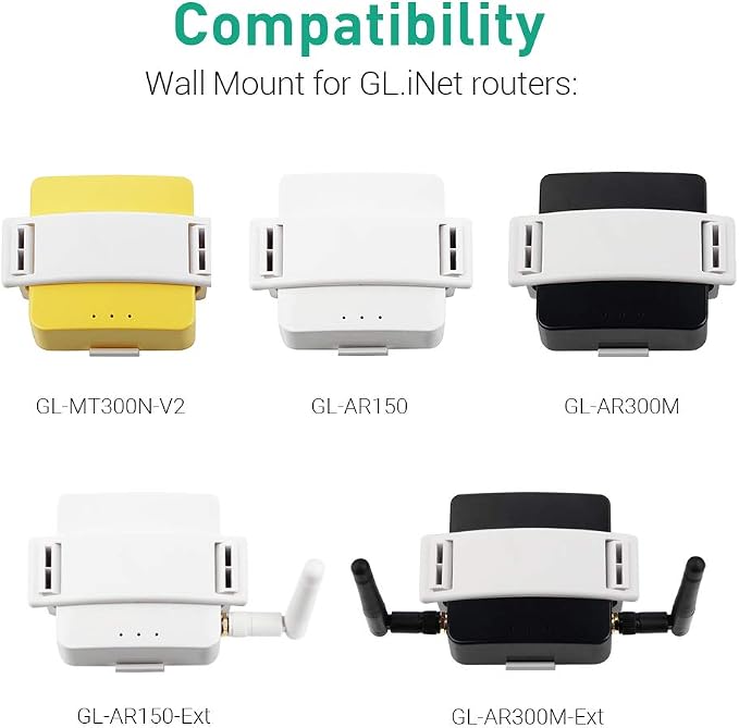 GL.iNet WiFi Router Holder Wall Mount - Image 6