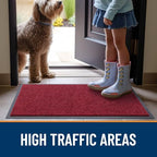 OLANLY 2-Pack Front Door Mats 29.5x17, Waterproof Heavy-Duty Doormats - Image 7