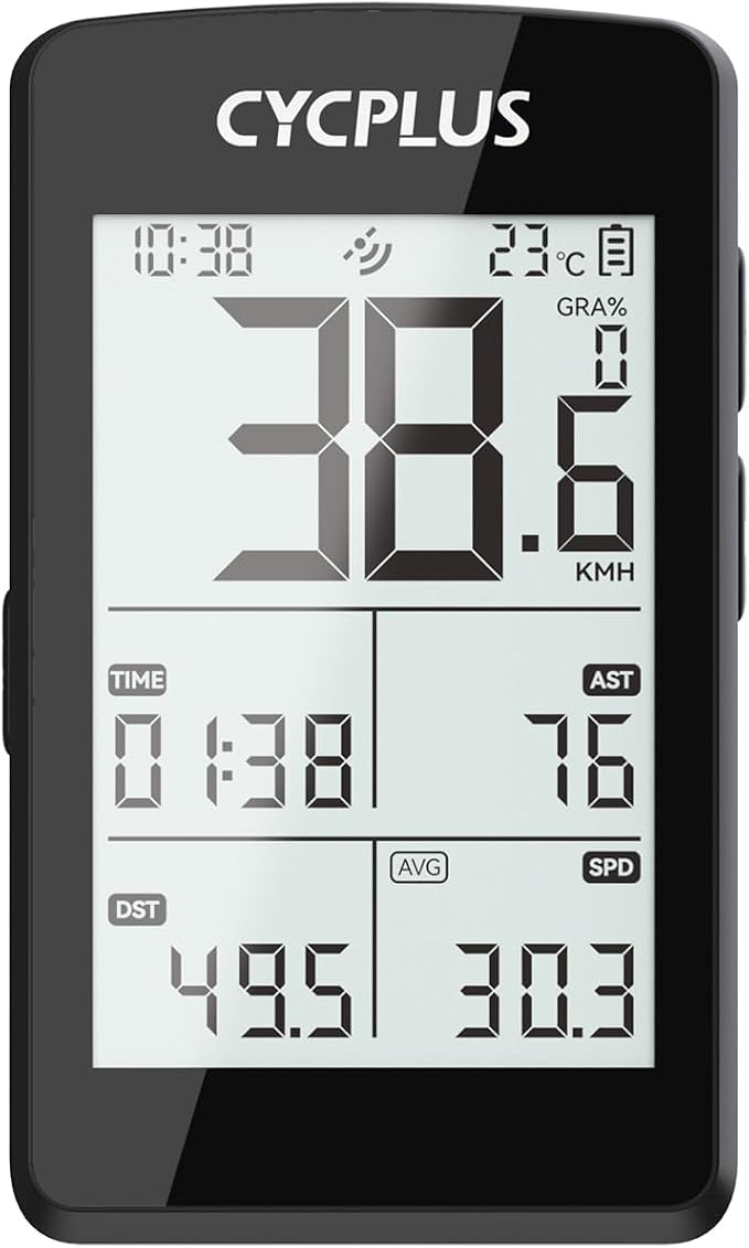 CYCPLUS Bike Computer GPS Wireless, ANT+ Cycling Computer GPS by CYCPLUS