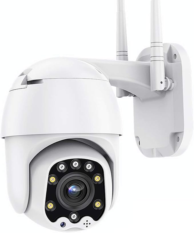 Outdoor PTZ WiFi IP Security Camera 1080P Home Surveillance Camera Pan/Tilt by Alptop
