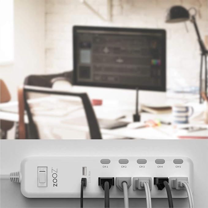 Zooz Z-Wave Long Range Power Strip ZEN20 800LR - Image 6
