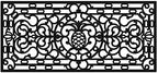 Calloway Mills 900082248 Pineapple Heritage Rubber Doormat by Callowaymills