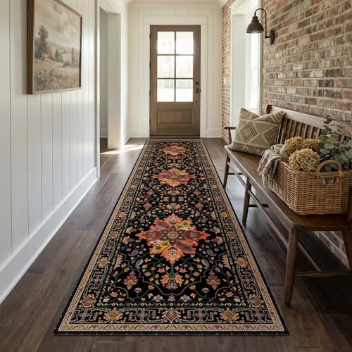 RELEANY Washable Area Rug, Runner 2'6"x8' - Image 2