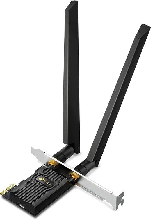 TP-Link WiFi 6E Intel AX210 AXE5400 PCIe WiFi Card by TP-Link
