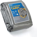 GUARD SHIELD Heavy Duty Tarp 10x20 Feet Silver/Black Multi Purpose Thick by GUARDSHIELD