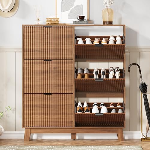HUANLEGO Shoe Cabinet Storage for Entryway - Image 3