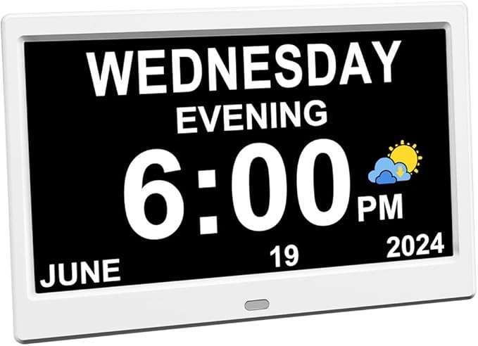 AINFTIME DST Clock with Day and Date by AINFTIME