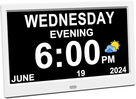 AINFTIME DST Clock with Day and Date by AINFTIME