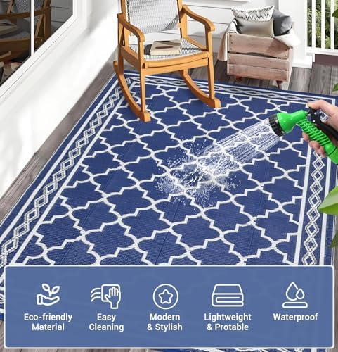 GarveeLife Outdoor Rug 9x12 Outdoor Rug - Image 5