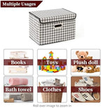 STOREONE Fabric Storage Cube Bins Foldable Organizer Container Collapsible - Image 3