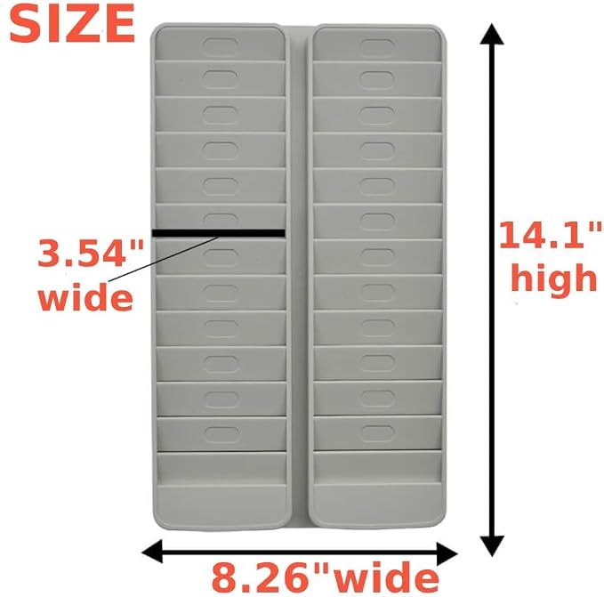 Japard Badge Rack Wall Mount 24 Card Holder to Keep Swipe Cards, Room VIP ID - Image 2