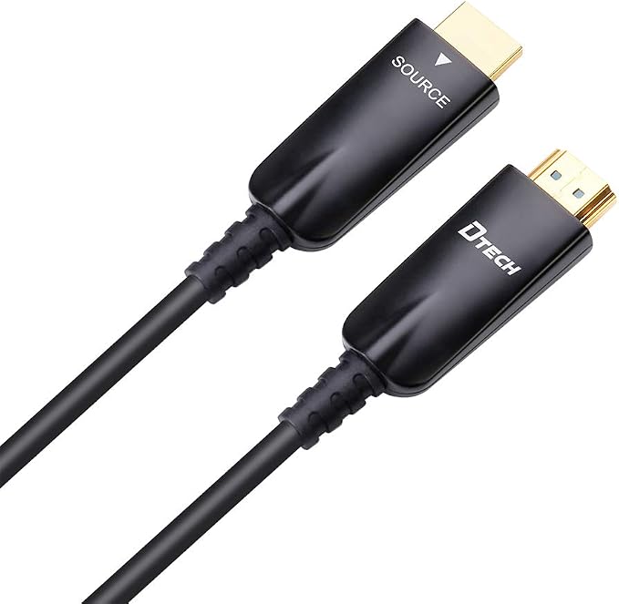 DTECH 100ft Fiber Optic HDMI Cable - Image 5