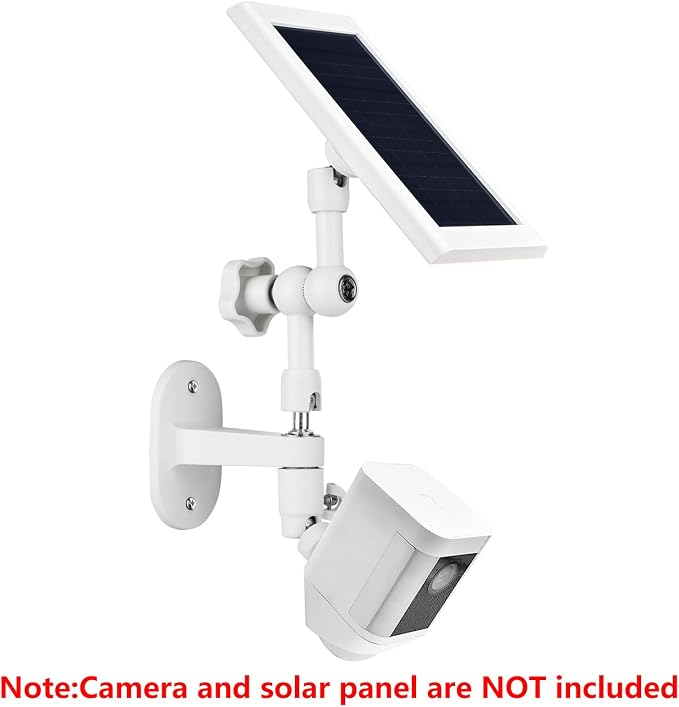 2-in-1 Wall Mount for Ring Solar Panel, Ring Stick Up Cam Battery, Spotlight - Image 3
