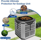 Central Air Conditioner Covers for Outside Units 36'' x 36'', AC Mesh Covers - Image 3