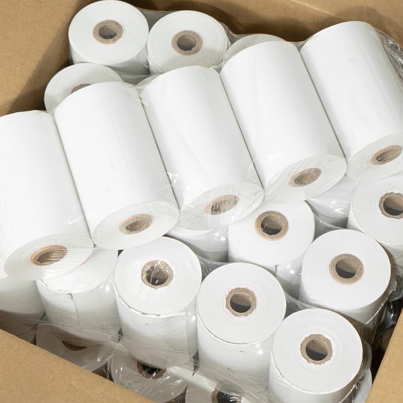 3-1/8" x119' Thermal, 30 Rolls, Compatible with Epson TM-T88 T-20 T-90 SRP-350 370 SCP700 TSP100 TSP300 TSP400 TSP500, and More