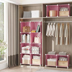 AWTATOS Cube Storage Organizer, Closet Organizers, 6 Cube Shelf - Image 5