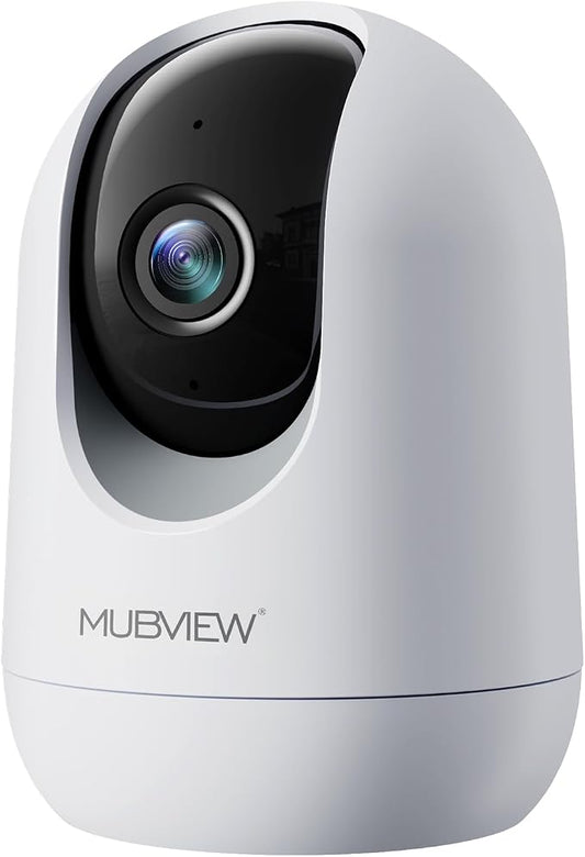 Indoor Security Camera 2K, Pet Camera by MUBVIEW