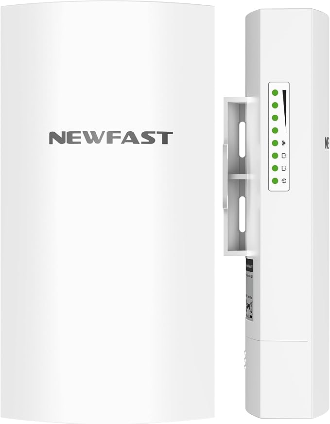 NEWFAST Bridge Point to Point Outdoor B912, 5.8G 3Km Long Range Wi-Fi Bridge by NEWFAST