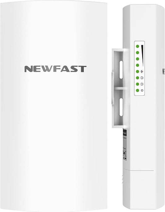 NEWFAST Bridge Point to Point Outdoor B912, 5.8G 3Km Long Range Wi-Fi Bridge by NEWFAST