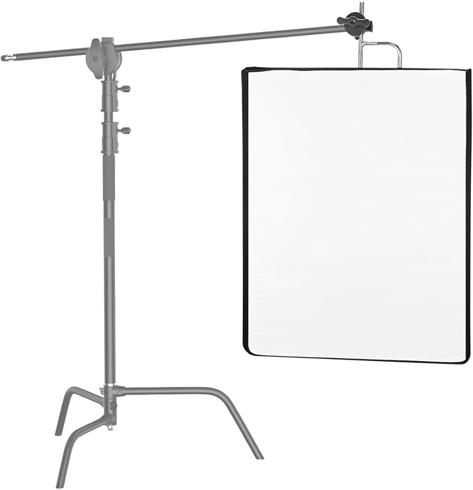 Photography Light Reflector Flag Kit, 30x35inches/75x90cm, 4-in-1 - Image 8