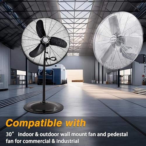 EVRBUL 30’’ Fan Cover, 420D Dustproof & Waterproof Fan Cover Compatible - Image 4