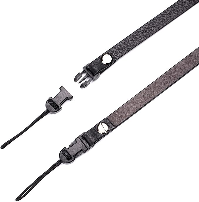 Vintage Minimalist Leather Camera Neck Shoulder Strap - Image 4