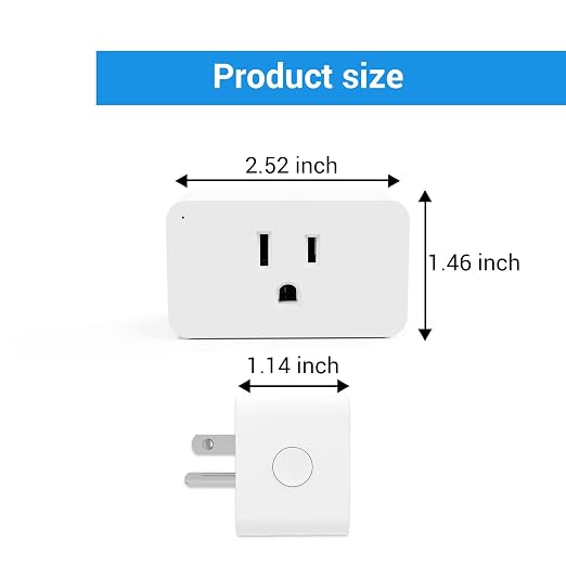 New One Zwave Plug 2 Pack, 800 Series Z-Wave Smart Plug, Zwave Outlet S2 - Image 3
