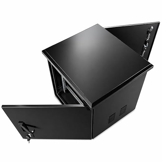 Electriduct 12U Outdoor Cabinet 21.6 Inch Depth IP55 Weather Resistant - Image 3
