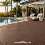 Acacia Interlocking Deck Tiles, 6 Slats - Image 5