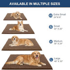 OLANLY Dog Door Mat for Muddy Paws 59x35, Extra Absorbent Chenille Mud Mat - Image 2
