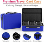 Proijeut Card Deck Box with Portable Case, 6 Pack Clear Commander Deck Box with - Image 4