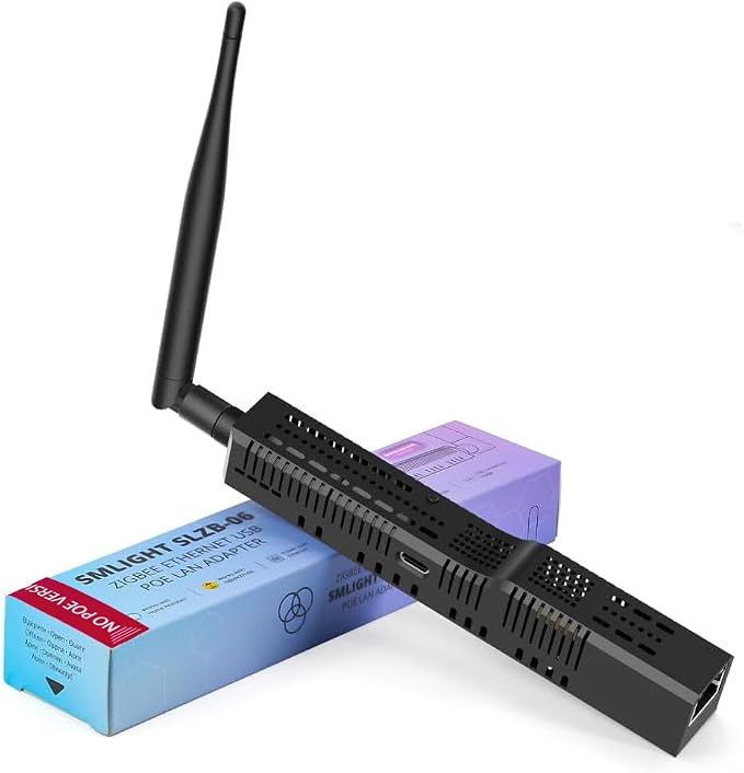 SMLIGHT SLZB-06 NoPOE – A Zigbee 3.0 to Ethernet, and WiFi Adapter, Works by LOAMLIN