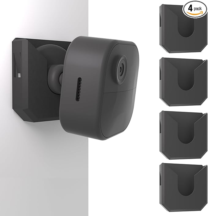 Zwolf Pack of 4 Wall Mount for Blink Camera Outdoor 4 / Blink Mini 2 / Mini by Zwolf