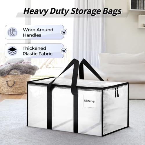 ukeetap 16 Pack Extra Large Clothes Storage Bins - Image 4