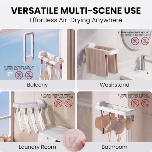 Sock Drying Rack Wall Mounted - Image 4