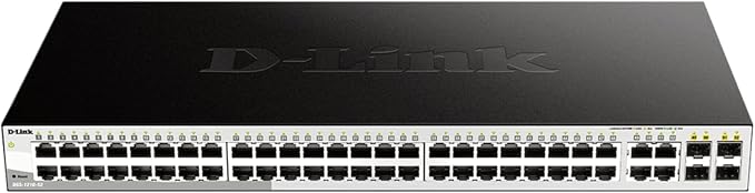 D-Link Systems 52-Port Gigabit Web Smart Switch including 4 Gigabit SFP Ports by D-Link