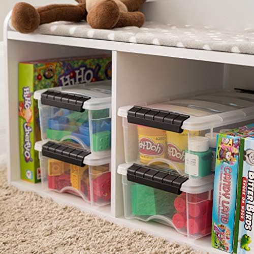 IRIS USA 3-Pack 6 Quart Storage Bins - Image 5