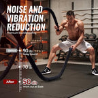 SUPERJARE 0.79'' Extra-Thick 48 Pcs 192 Sq Ft Exercise Equipment Mats - Image 5