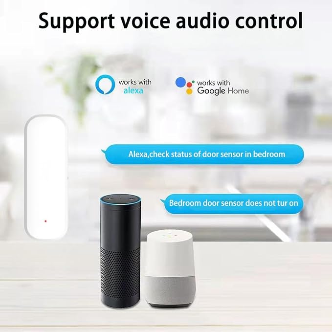 WiFi Door Sensor, Smart Door Open/Closed Detectors, 2.4G WiFi Door Sensor - Image 4