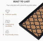 Anji Mountain Heavy Duty Waterproof Rubber Shoe Storage Mat Organizer/Boot - Image 3