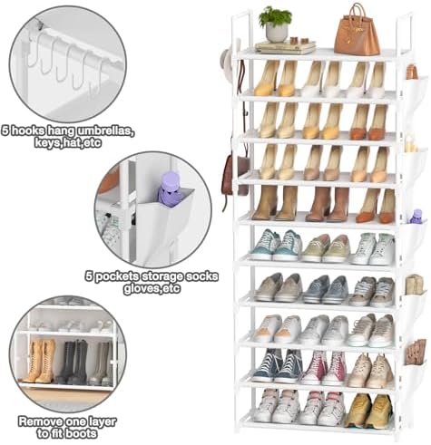 LUKYTOWER Tall Shoe Rack - Image 5