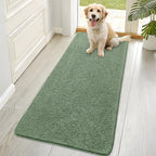 OLANLY Dog Door Mat for Muddy Paws 70x32, Super Absorbent Chenille Mud Mat by OLANLY