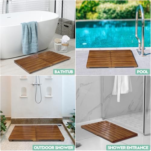 Teak Shower Mat - Image 6
