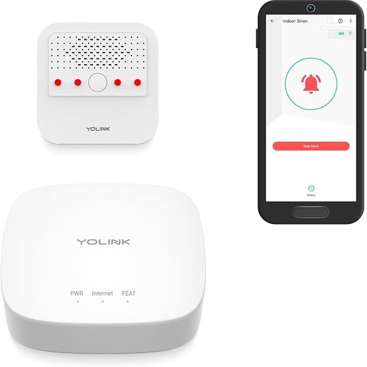 Smart Siren Alarm, Wireless Home Security Alarm by YoLink