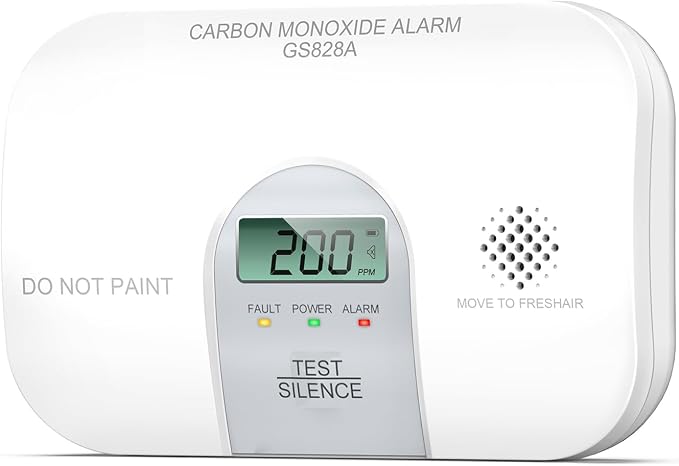 Siterwell Carbon Monoxide Detectors, 10 Year Product Life CO Detector by SITERWELL