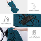 Smiry Dog Door Mat for Muddy Paws, Absorbent Non Slip Dirt Trapper - Image 6